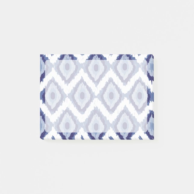 Post-it® Ikat Diamond White Chevron (Devant)