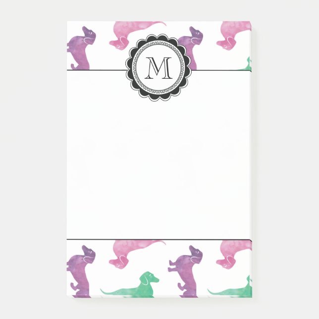 Post-it® Il pleut des teckels (Devant)