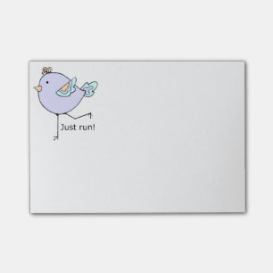 Post-it® Il Suffit D'Exécuter Un Joli Cartoon En Câble