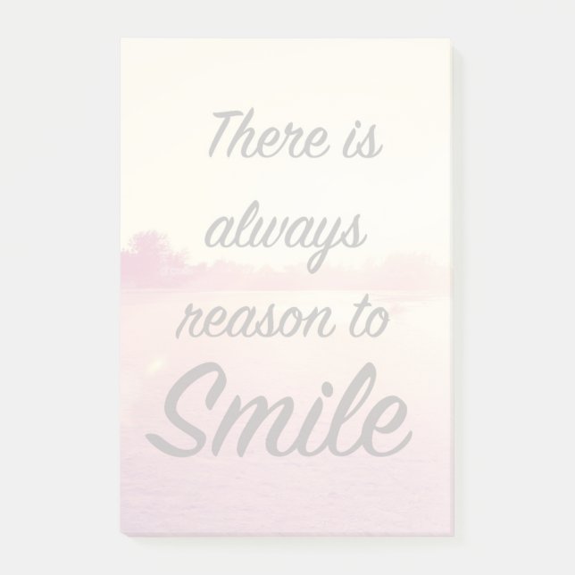 Post-it® Il y a toujours raison de sourire (Devant)