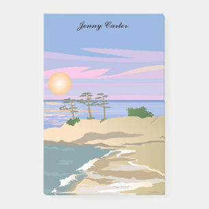 Post-it® Île de vacances 1 Personnalisée