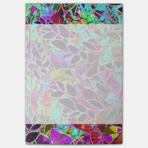 Post-it® Illustration abstraite florale de notes