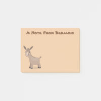 Illustration d'âne miniature joyeux