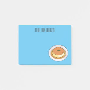 Post-it® Illustration de caramel de crème