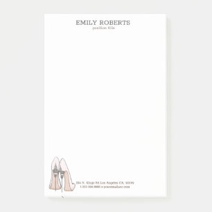 Post-it® Illustration de chaussures Stiletto