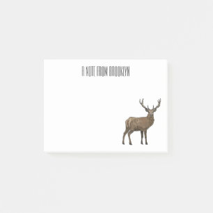 Post-it® Illustration de dessin sur le cerf
