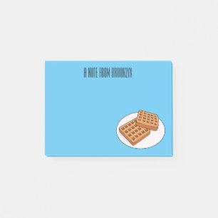 Post-it® Illustration de gaufre