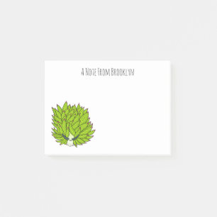 Post-it® Illustration de la feuille de limon