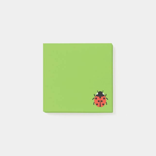 Post-it® Illustration de Ladybug (Devant)