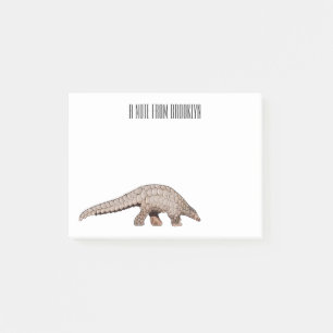 Post-it® Illustration de Pangolin