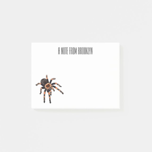 Post-it® Illustration de Tarantula (Devant)