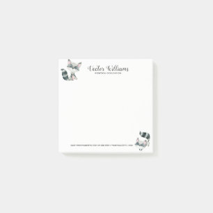 Post-it® Illustration des aquarelles de chats mignons