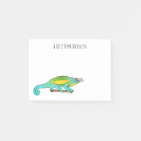 Illustration du caméléon de Jackson