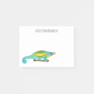 Post-it® Illustration du caméléon de Jackson