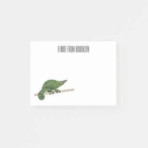 Post-it® Illustration du caméléon de Jackson