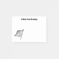 Illustration d'une caricature de poisson stingray