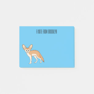 Post-it® Illustration Fennec fox
