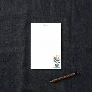 Post-it® Illustration minimaliste du plante de maison en po