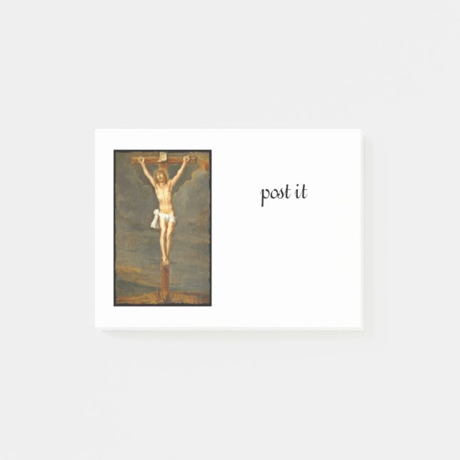 Post-it® Image Crucifixion vintage (Devant)