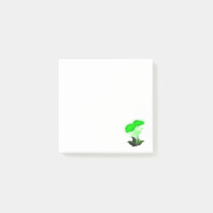 Post-it® Imaginaire Chanterelle Champignon vert brillant