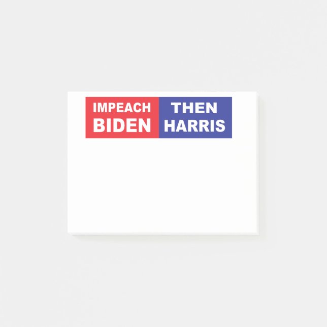 Post-it® Impeindre Biden Than Harris (Devant)