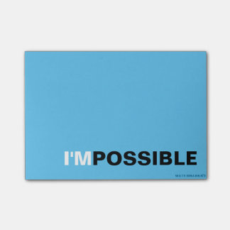 POST-IT® I'MPOSSIBLE