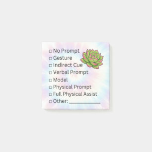 Post-it® Indépendance en floraison : liste de contrôle d'in