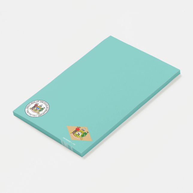 Post-it® Indicateur du Delaware (Incliné)