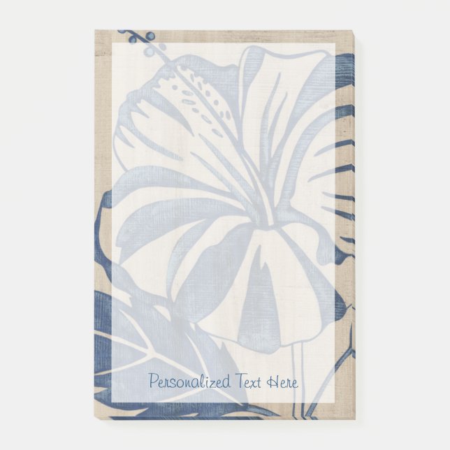 Post-it® Indigo Hibiscus (Devant)