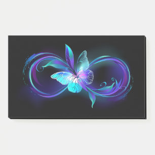 Post-it® Infinité brillante avec papillon magique