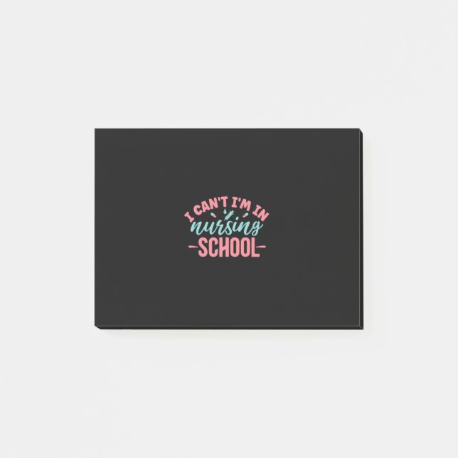 Post-it® Infirmière Cadeau | Je suis à l'école d'infirmière (Devant)
