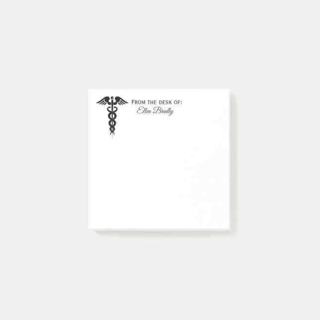Post-it® Infirmière du bureau des douanes après sa (Devant)