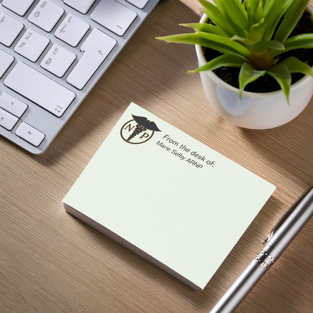 Post-it® Infirmière Praticien Médicale Notes collantes (Créateur téléchargé)