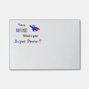 Post-it® Infirmière Superhero