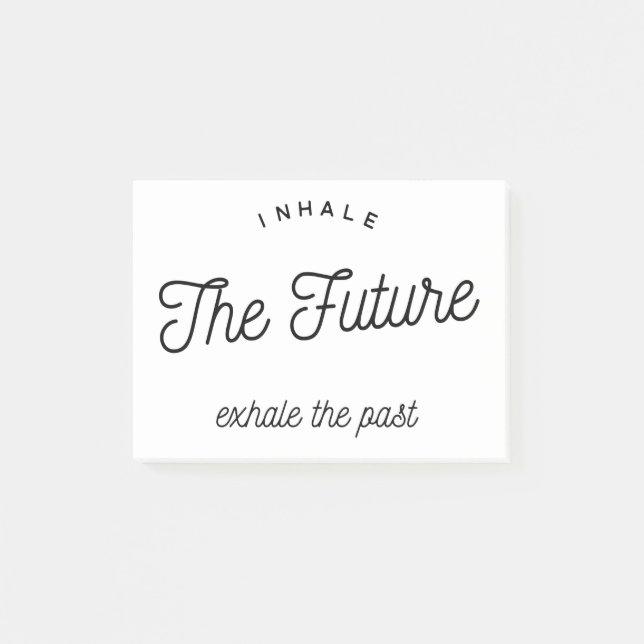 Post-it® inhaler l'avenir (Devant)