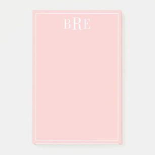 Post-it® Initiales pêche