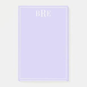 Post-it® Initiales Violet