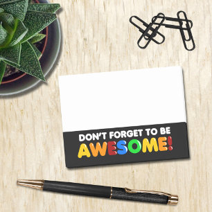 Post-it® Inspiration N'oubliez pas d'être INCROYABLE