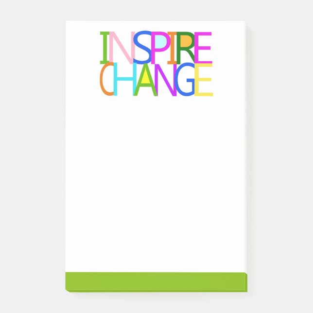 POST-IT® INSPIRE LE CHANGEMENT (Devant)