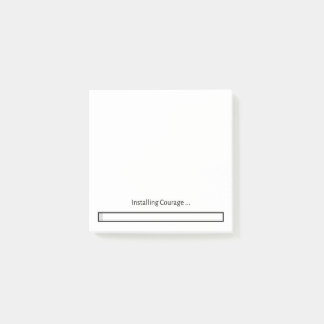 Post-it® Installing Courage Post-It