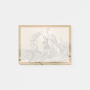 Post-it® Interprète De Cirque Debout Parmi Les Animaux Vici