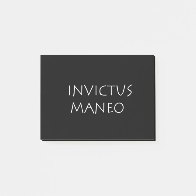 Post-it® Invictus maneo (Devant)