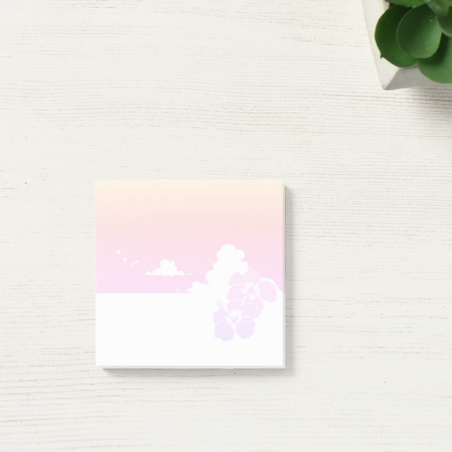 Post-it® Ipanema Beach Hibiscus Sky (Créateur téléchargé)