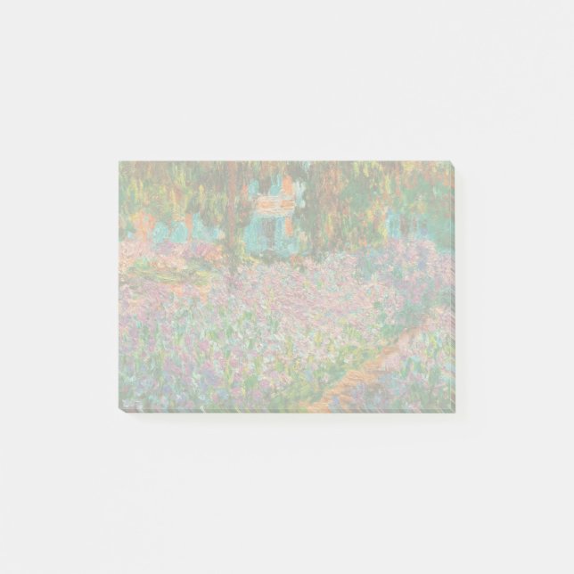 Post-it® Iris Jardin Monet Giverny fleurs (Devant)
