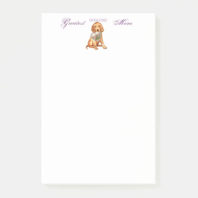 Post-it® Irish Setter Heart Maman (Devant)