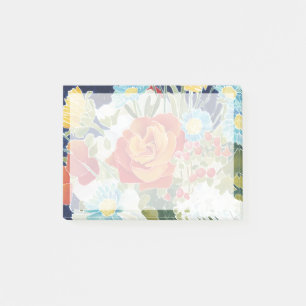 Post-it® IV floral de minuit