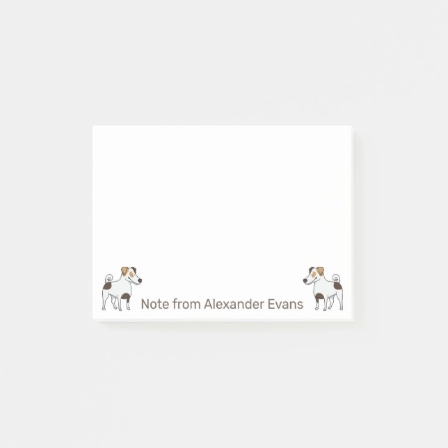 Post-it® Jack Russel Terrier (Devant)