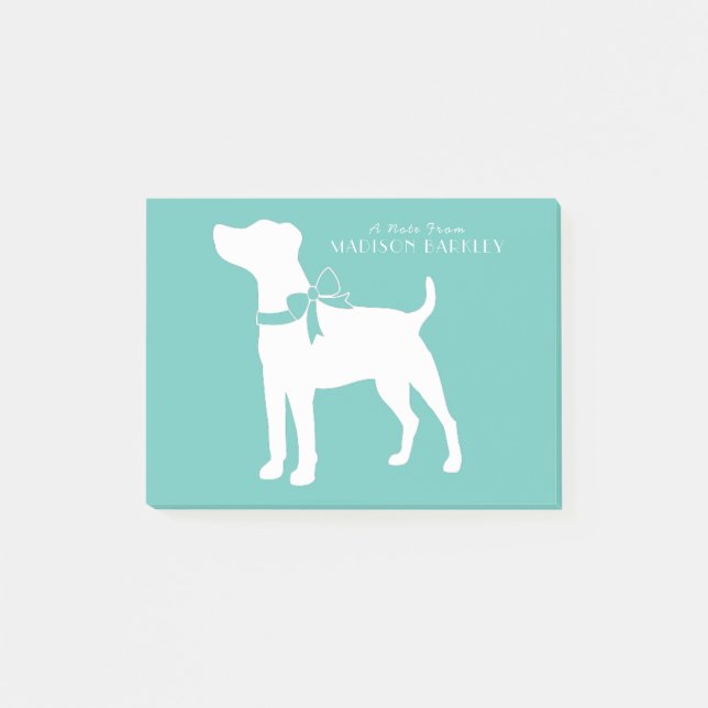 Post-it® Jack Russell Terrier Chien Chien Puppy (Devant)