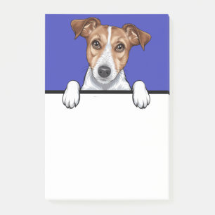 Post-it® Jack Russell Terrier Peeking Amoureux de les chien