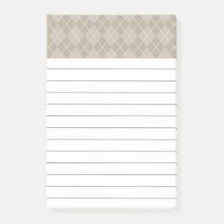 Post-it® Jacquard beige Notes